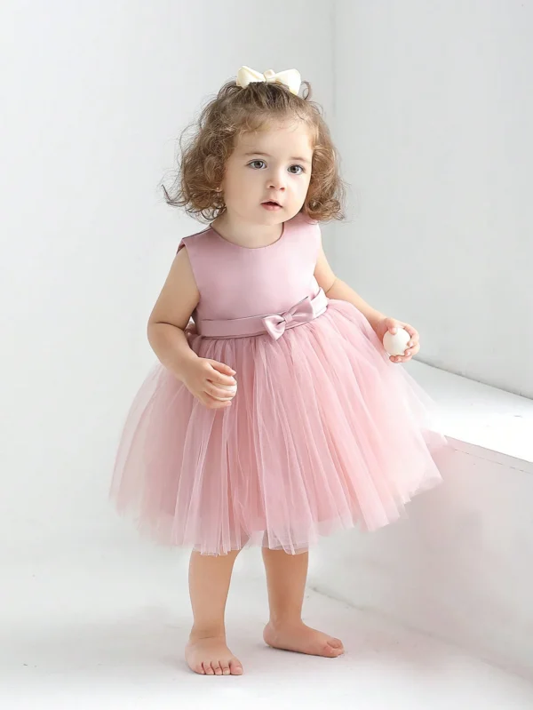 Robe tulle rose 0-2 ans