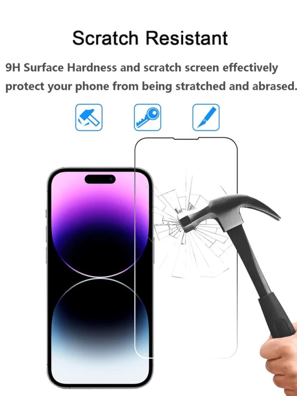5 pcs verre iPhone multi – Image 2
