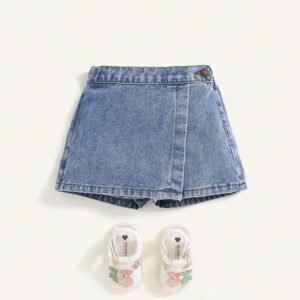 Combinaison jupeshort jean boho