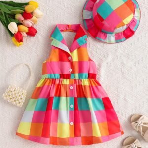 Set 2 pcs robe chapeau
