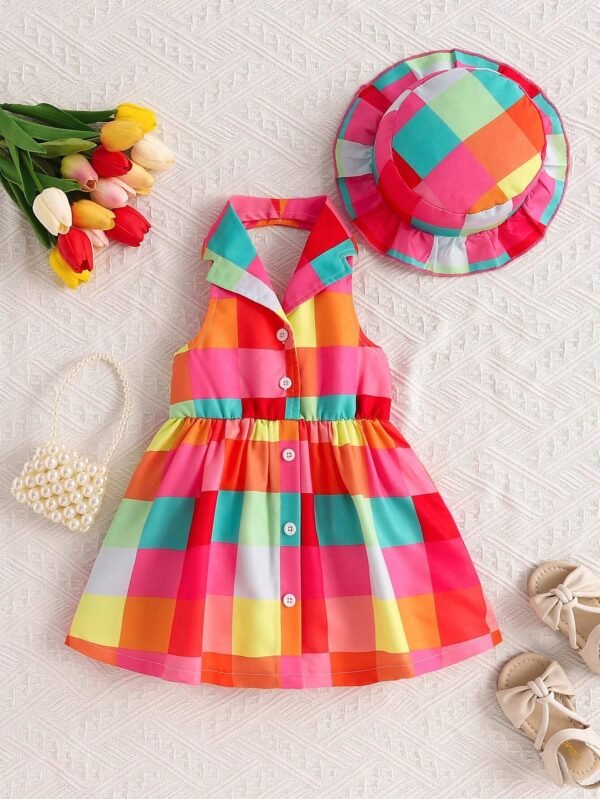 Set 2 pcs robe chapeau