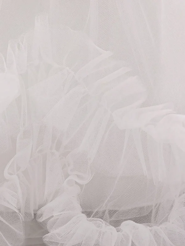 Robe dentelle nœud tulle – Image 7
