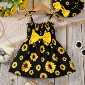 Ensemble 2 pcs robe marguerite