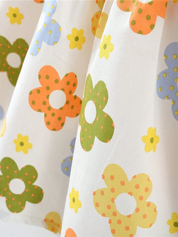 Ensemble 2 pcs robe nœud bébé – Image 5