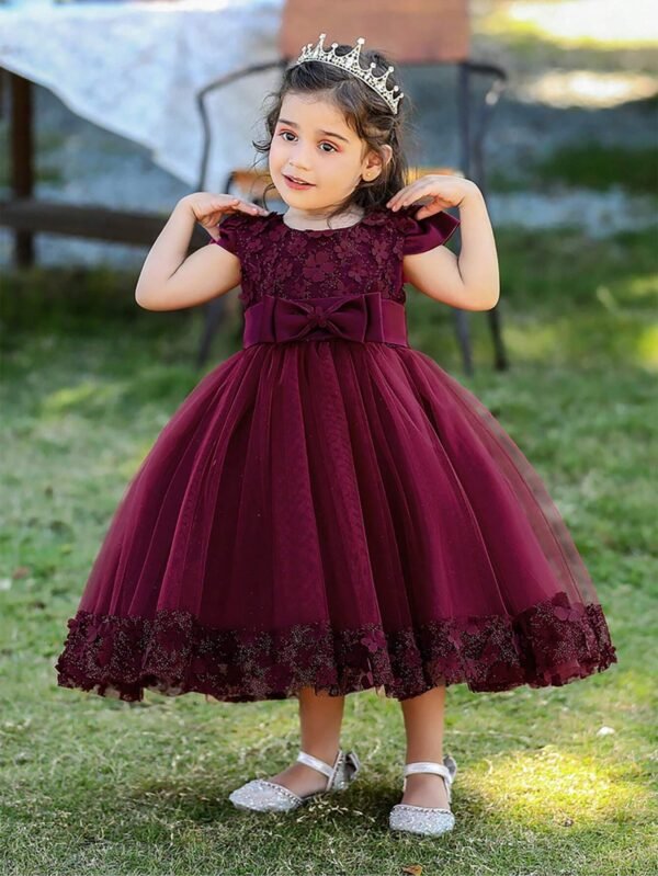 Robe princesse tutu fleurs