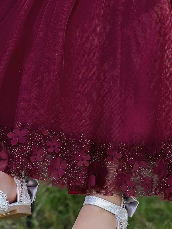 Robe princesse tutu fleurs – Image 6