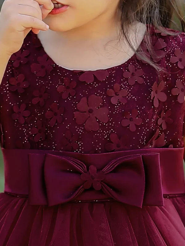 Robe princesse tutu fleurs – Image 4