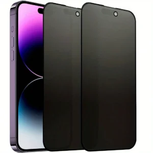 2 pcs verre privé iPhone