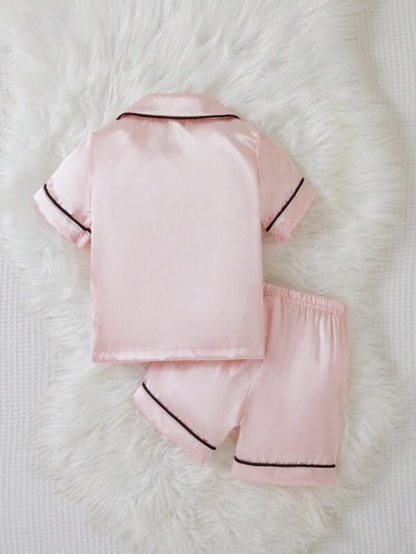 Ensemble 2 pcs pois roses – Image 2