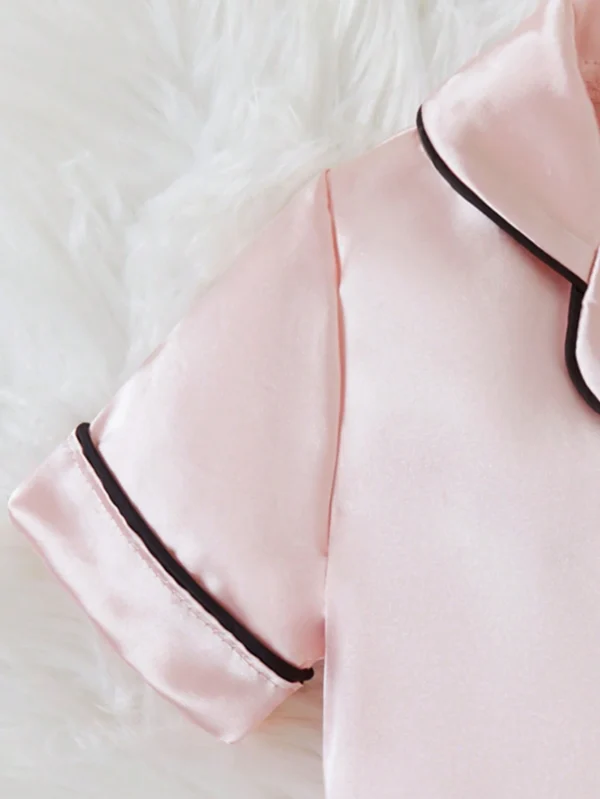 Ensemble 2 pcs pois roses – Image 3