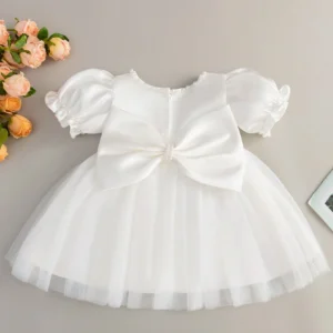 Robe demoiselle tulle blanc