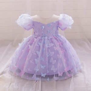 Robe papillon 3D douce