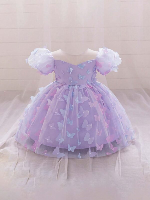 Robe papillon 3D douce