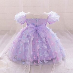 Robe papillon 3D douce