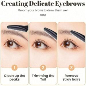 12 pcs rasoir multifonction sourcils
