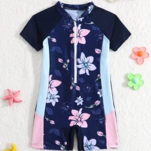 Maillot bain manches chauve-souris