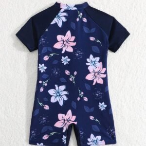 Maillot bain manches chauve-souris