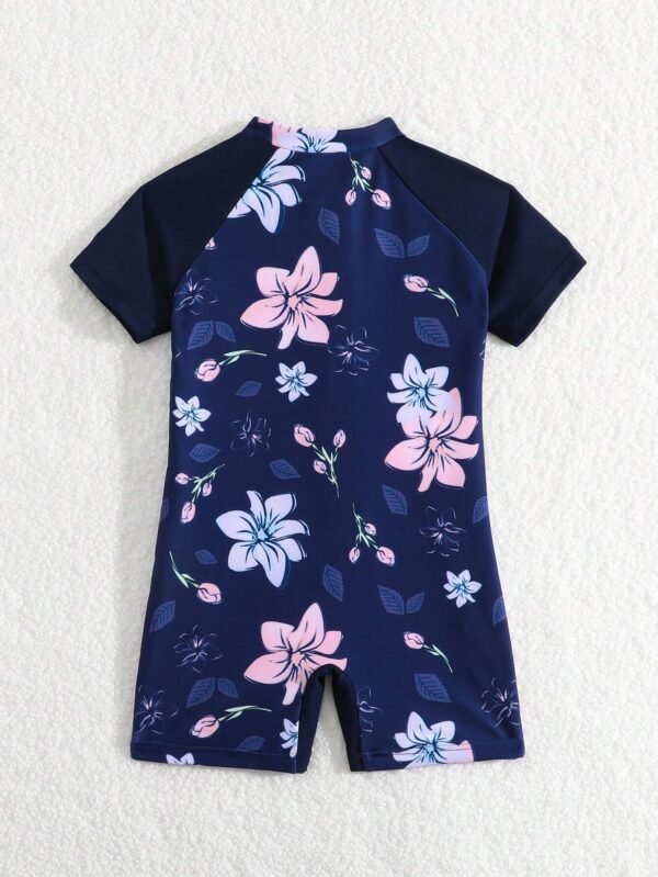 Maillot bain manches chauve-souris – Image 2