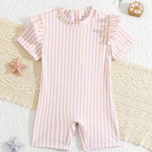 Maillot bain volants bordures