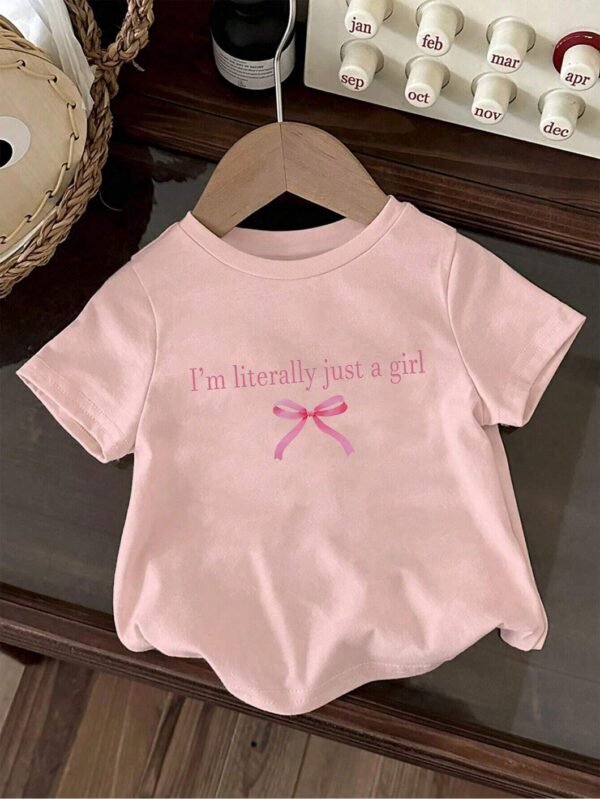 T-shirt manches courtes nœud
