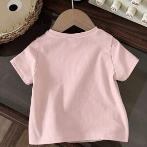 T-shirt manches courtes nœud