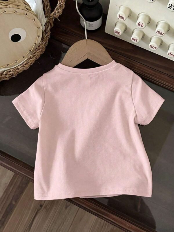 T-shirt manches courtes nœud – Image 2