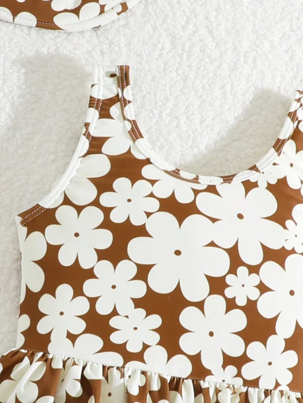 Maillot bain volants fleurs – Image 4