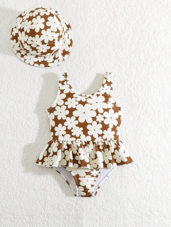 Maillot bain volants fleurs – Image 5