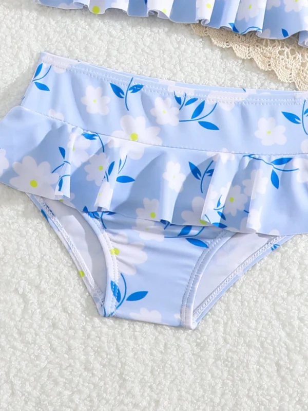 Bikini volants floral zip – Image 3