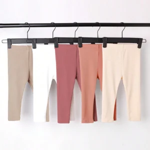 3 pcs pantalons longs unis