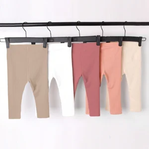3 pcs pantalons longs unis