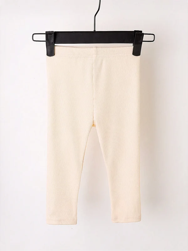 3 pcs pantalons longs unis – Image 6