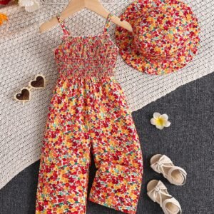 2 pcs combinaison + chapeau