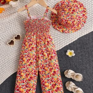 2 pcs combinaison + chapeau