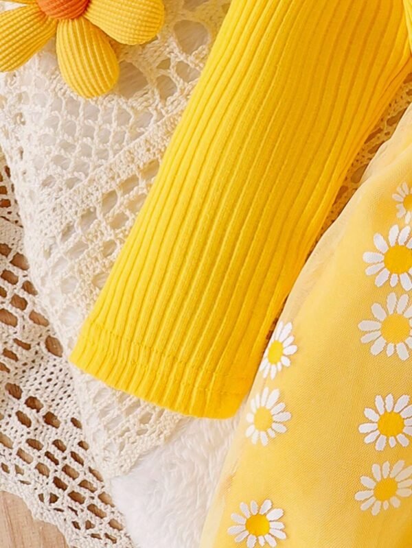 Robe tulle manches longues – Image 6