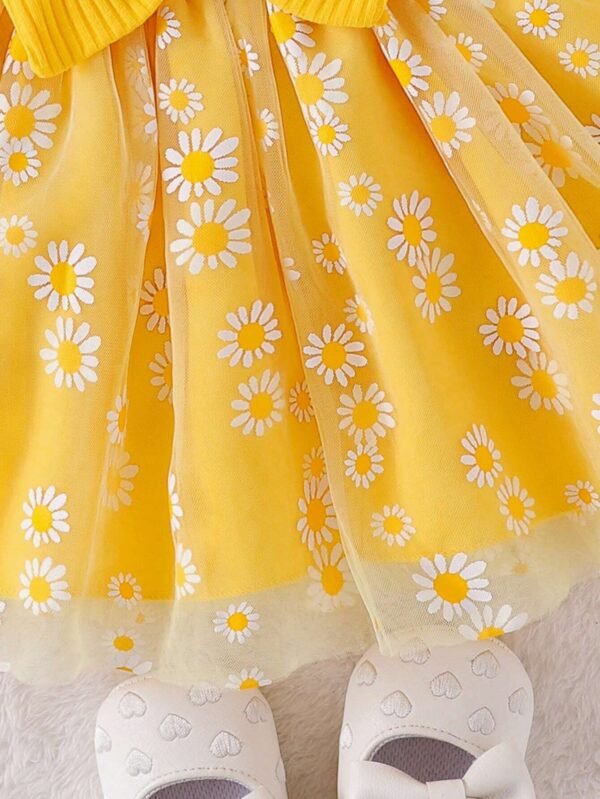 Robe tulle manches longues – Image 7