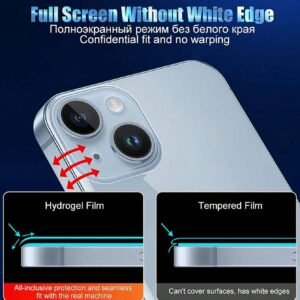 2 pcs film hydrogel arrière