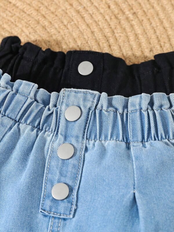 2 pcs jeans paperbag boutons – Image 3