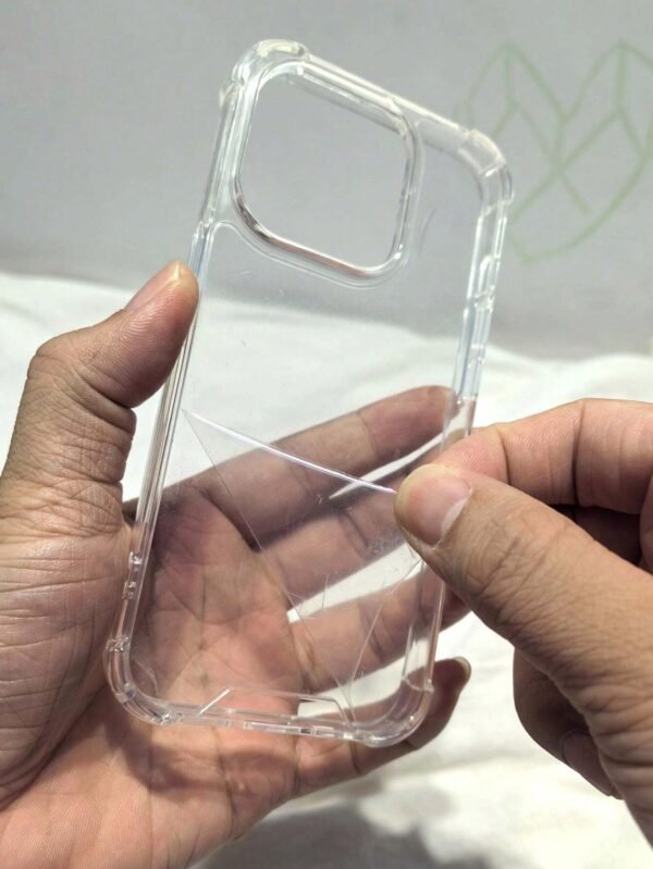 Coque transparente anti-chute luxe – Image 13