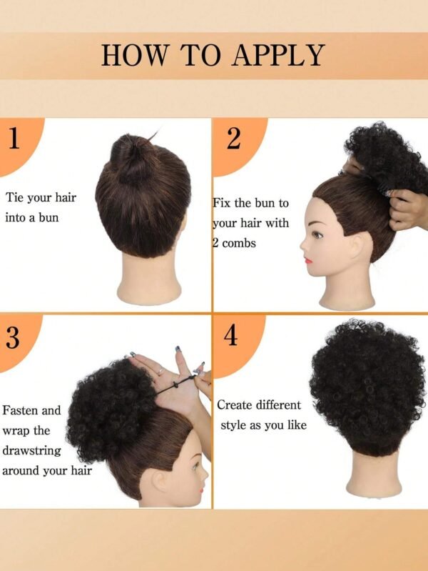 Queue cheval afro bouclée – Image 10