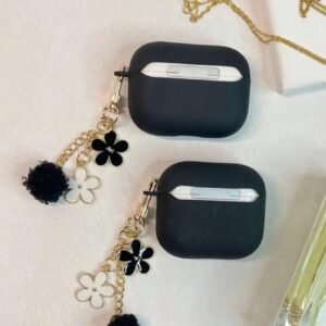 Coque chaîne fleur AirPods