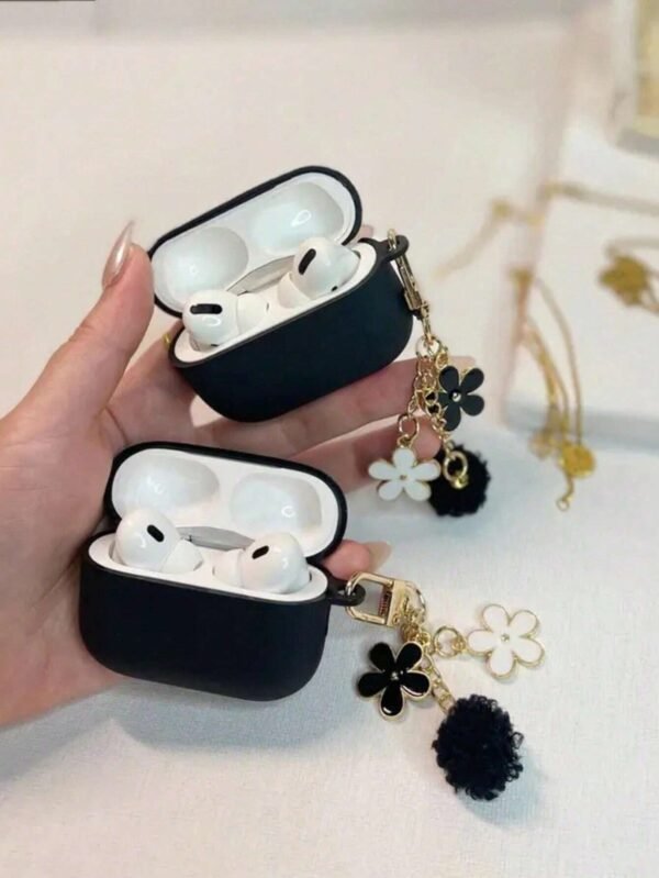 Coque chaîne fleur AirPods