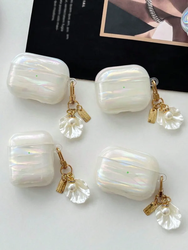 Coque perle irisée collier – Image 2