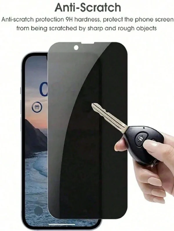 2 pcs verre anti-espion iPhone – Image 3