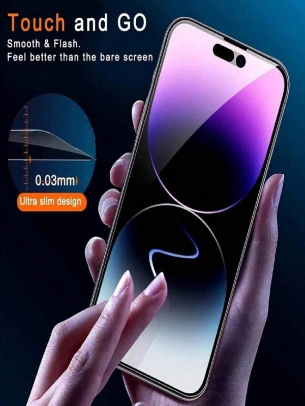 2 pcs verre anti-espion iPhone – Image 5