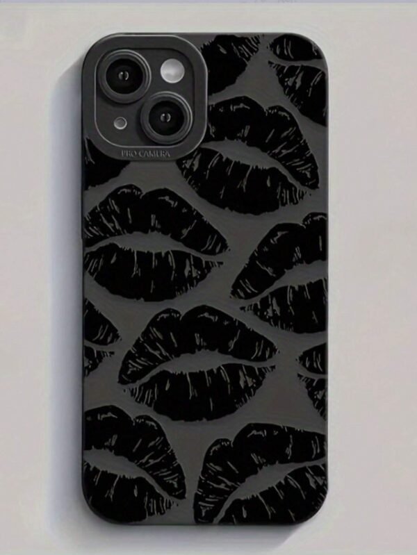 Coque peinture lèvres micro-perforée