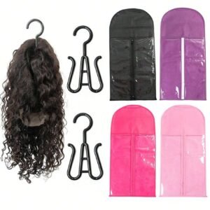 Support perruque sac crochet