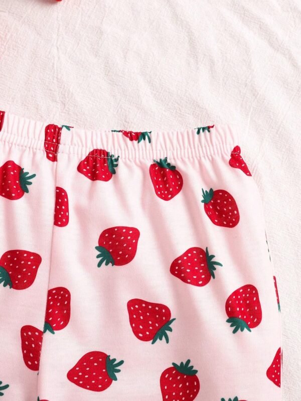 2 pcs chemise fraise bébé – Image 5
