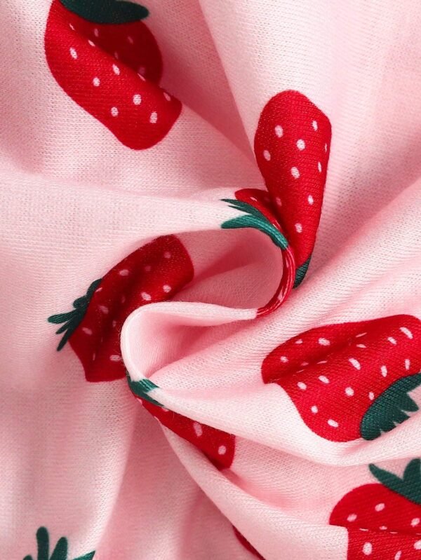 2 pcs chemise fraise bébé – Image 6