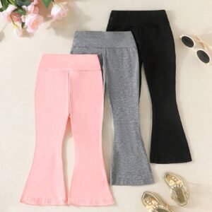 3 pcs pantalons bébé casual assortis